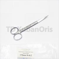 Ножницы с 2 о/к, изогнутые, остроконечные 170мм