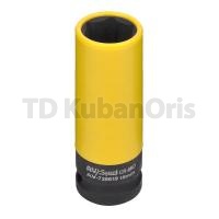 Головка ударная удлиненная тонкостенная 1/2" 19мм. 