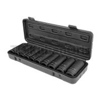Набор ударных удлиненных головок 10-24 мм, 1/2", 10 шт. AV Steel AV-721410