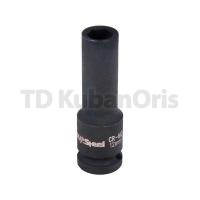 Головка ударная шестигранная удлиненная 1/2" 12мм.