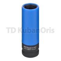Головка ударная удлиненная тонкостенная 1/2" 17мм. 