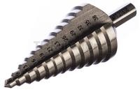 Сверло ступенчатое (6-38 мм; 12 ступеней; ход 5 мм)