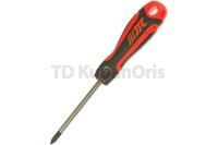 Отвертка крестовая PH1 x 75мм. усиленная