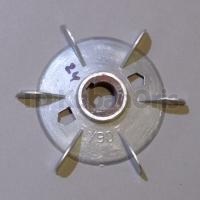 Вентилятор Алюм (крыльчатка охлаждения 24/150/28-6)