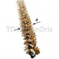 Щетка для паза ~ d 11-285мм.