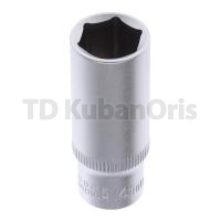 Головка шестигранная удлиненная 1/4" 14мм.