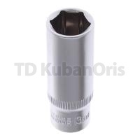 Головка шестигранная удлиненная 1/4" 13мм.