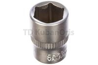Головка шестигранная 1/4" 13мм.