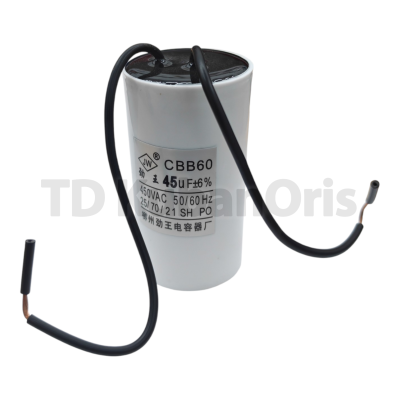 Конденсатор CBB60 45,0µF (д.38) (PL)