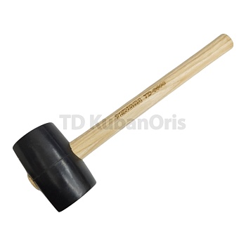 Киянка резиновая TENGDA  TD-0500. d55 (430г) гикори