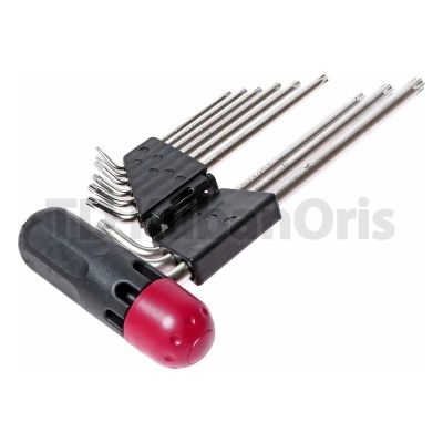 Набор Г-образных ключей TORX T10Н-Т50H 9шт JTC-3924