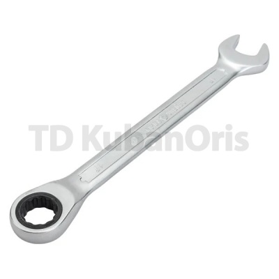 Ключ комбинированный с трещеткой 17мм.