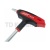 Двусторонний ключ JTC TORX с отверстием T40H и Т-образной рукояткой JTC-784840 Двусторонний ключ JTC TORX с отверстием T40H и Т-образной рукояткой JTC-784840