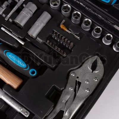 Набор инструмента 72 предм. 1/2" 1/4"DR, CrV AUTOVIRAZH AV-212072