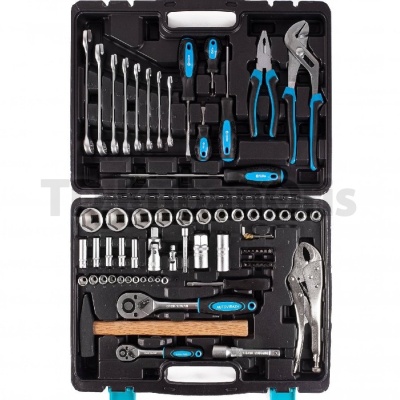 Набор инструмента 72 предм. 1/2" 1/4"DR, CrV AUTOVIRAZH AV-212072