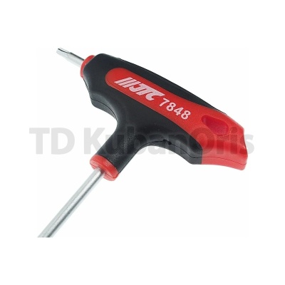 Двусторонний ключ JTC TORX с отверстием T15H и Т-образной рукояткой JTC-784815