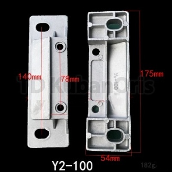 Лапы электродвигателя Y2-100 (верхнее крепление) 78/140