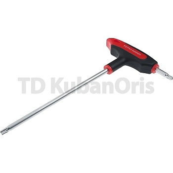 Двусторонний ключ TORX с отверстием и Т-образной рукояткой JTC T27H JTC-784827
