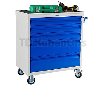 Тележка инструментальная 5 ящиков