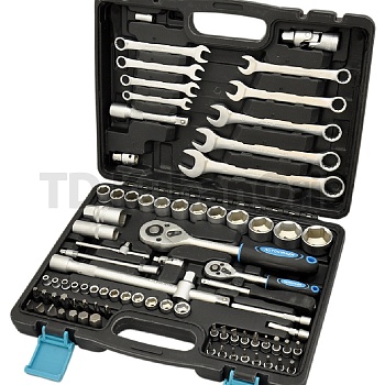 Набор инструмента 82 предм. 1/2" 1/4"DR, CrV AUTOVIRAZH AV-212082