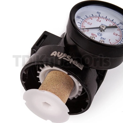 Фильтр осушитель с регулятором давления, редуктором (1050 л/мин) 1/4 G