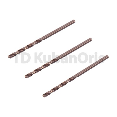 Сверло по металлу кобальтовое HSS-Co  2,5мм 3шт.  Monogram