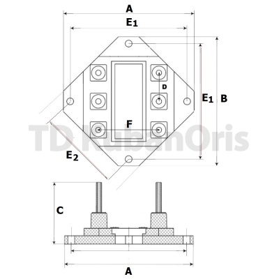 Колодка клеммная  Y2- 160-180