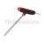Двусторонний ключ TORX с отверстием и Т-образной рукояткой JTC T30H JTC-784830 Двусторонний ключ TORX с отверстием и Т-образной рукояткой JTC T30H JTC-784830
