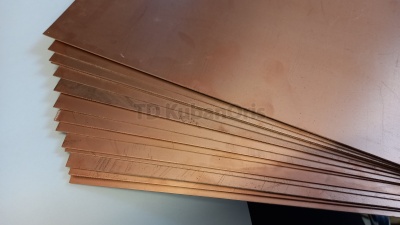 Стеклотекстолит фольгированный FR4 35/0 (1мм)