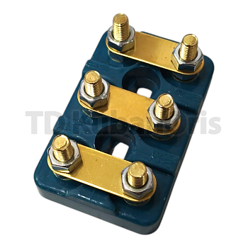 Колодка клеммная T 132-160 с перемычками