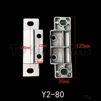 Лапы электродвигателя Y2-80 (верхнее крепление) 42/100