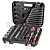 Набор инструмента AV Steel 97 предметов 1/4",1/2", профессиональный AV-011097