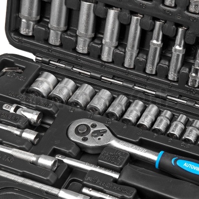 Набор инструмента 53 предм. 1/2" 1/4"DR, CrV AUTOVIRAZH AV-212053