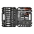 Набор инструментов AV Steel 110 предметов, 1/4", 1/2", профессиональный AV-011110