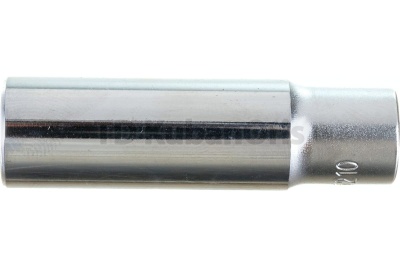 Головка торцевая глубокая 6-гранная 1/4" х 10мм, длина 50мм.