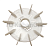 Вентилятор (крыльчатка охлаждения 33/170/29-10)п зажим