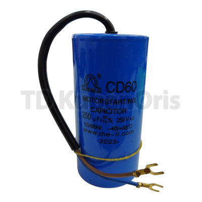 Конденсатор CD60 250,0µF 250 VAC (пусковой)