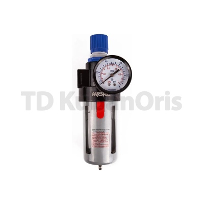 Фильтр осушитель с регулятором давления, редуктором (1050 л/мин) 1/4 G