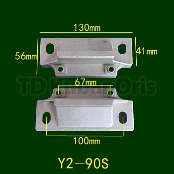 Лапы электродвигателя (нижнее крепление) 67/100