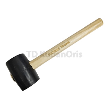 Киянка резиновая TENGDA  TD-0300. d50 (315г) гикори
