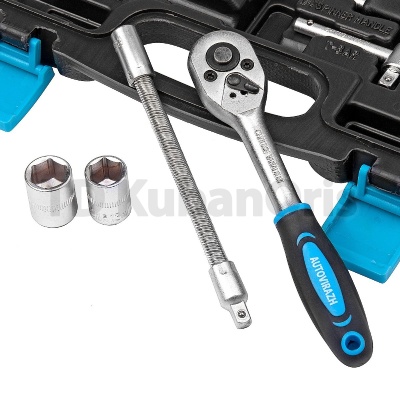 Набор инструмента 53 предм. 1/2" 1/4"DR, CrV AUTOVIRAZH AV-212053