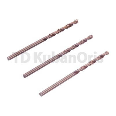 Сверло по металлу кобальтовое HSS-Co  2,5мм 3шт.  Monogram