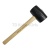 Киянка резиновая TENGDA TD-0500. d55 (430г) гикори Киянка резиновая TENGDA TD-0500. d55 (430г) гикори