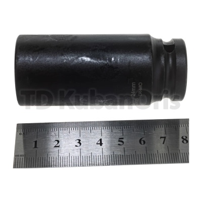 Набор ударных удлиненных головок 10-24 мм, 1/2", 10 шт. AV Steel AV-721410