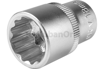 Головка двенадцатигранная 1/2" 18мм.