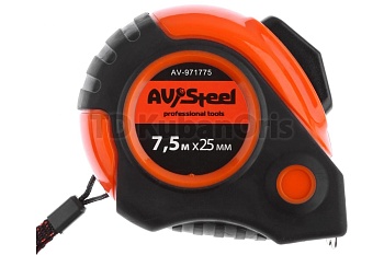 Рулетка обрезиненный корпус 7,5м.х25мм