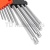 Набор ключей Г-образных TORX экстрадлинных T10-T50 AV Steel 9 предметов AV-369109