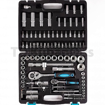 Набор инструмента 94 предм. 1/2" 1/4"DR, CrV AUTOVIRAZH AV-212094