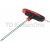 Двусторонний ключ JTC TORX с отверстием T10H и Т-образной рукояткой JTC-784810