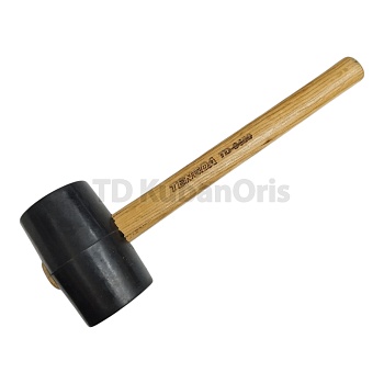 Киянка резиновая TENGDA  TD-0400. d50 (350г) гикори